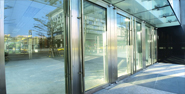 commercial aluminum glass doors